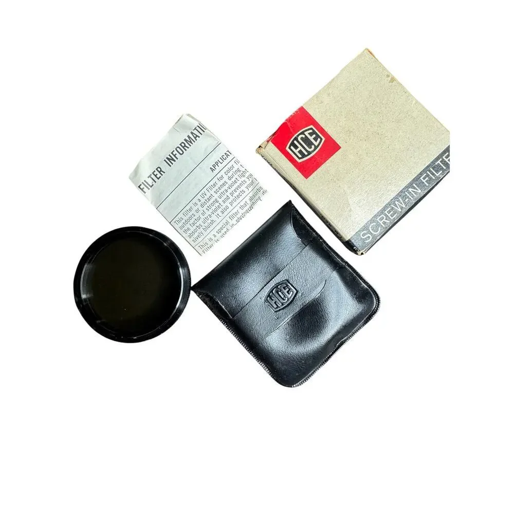 Vintage‎ HCE 46 mm Polarizer Screw-In Filter, Made in Japan